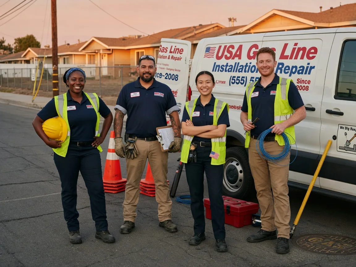 Gas Line Installation company in Fayetteville, AR